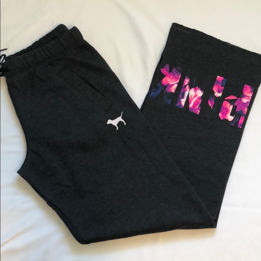 VS Pink NWOT Boyfriend PINK Sweats SMALL